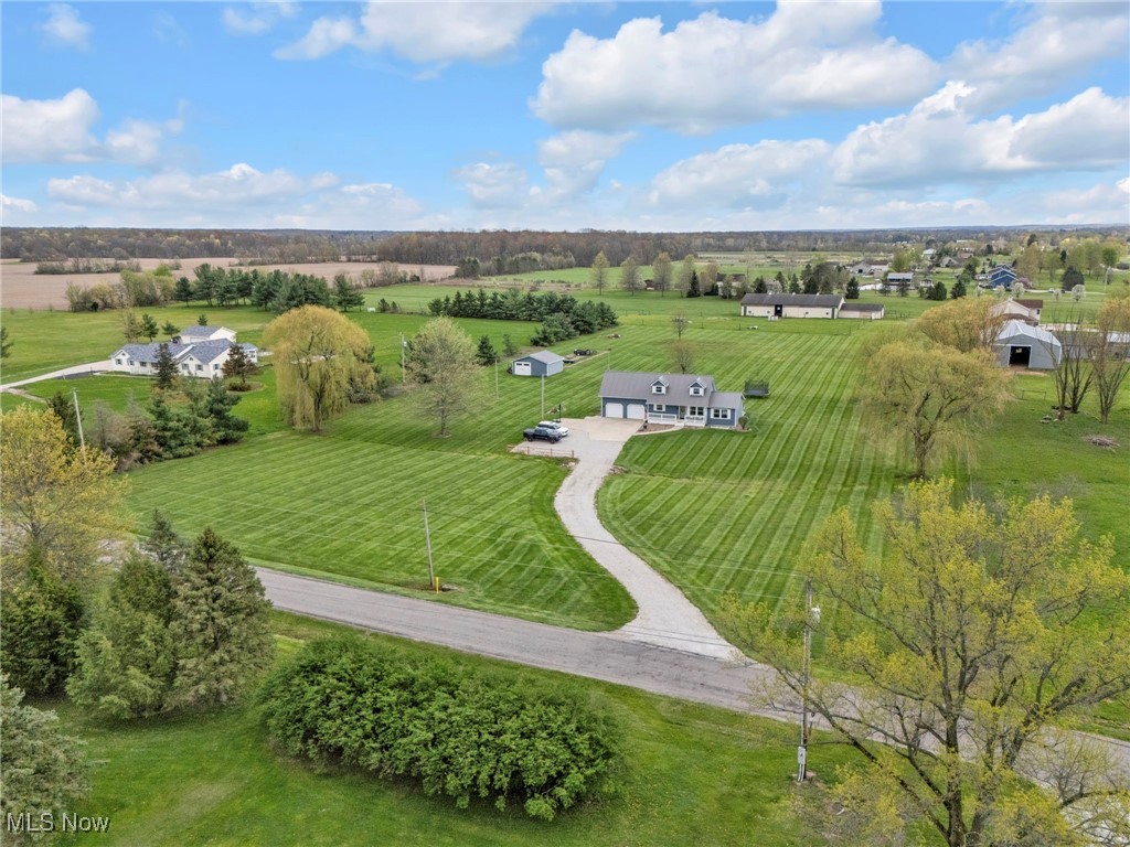 39233 Jones Road Litchfield, OH 44253 - Photo 4 of 46 Bird's eye view featuring a rural view