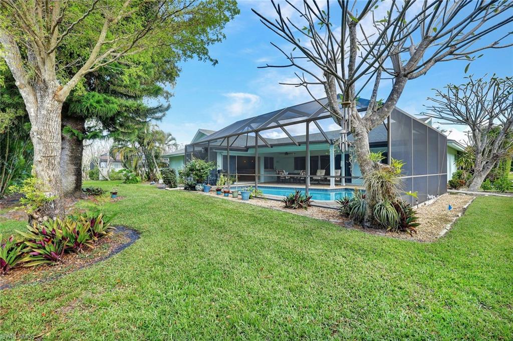 208 Baltusrol Drive Naples, FL 34113 - Photo 24 of 25 Backyard with enough room for pets