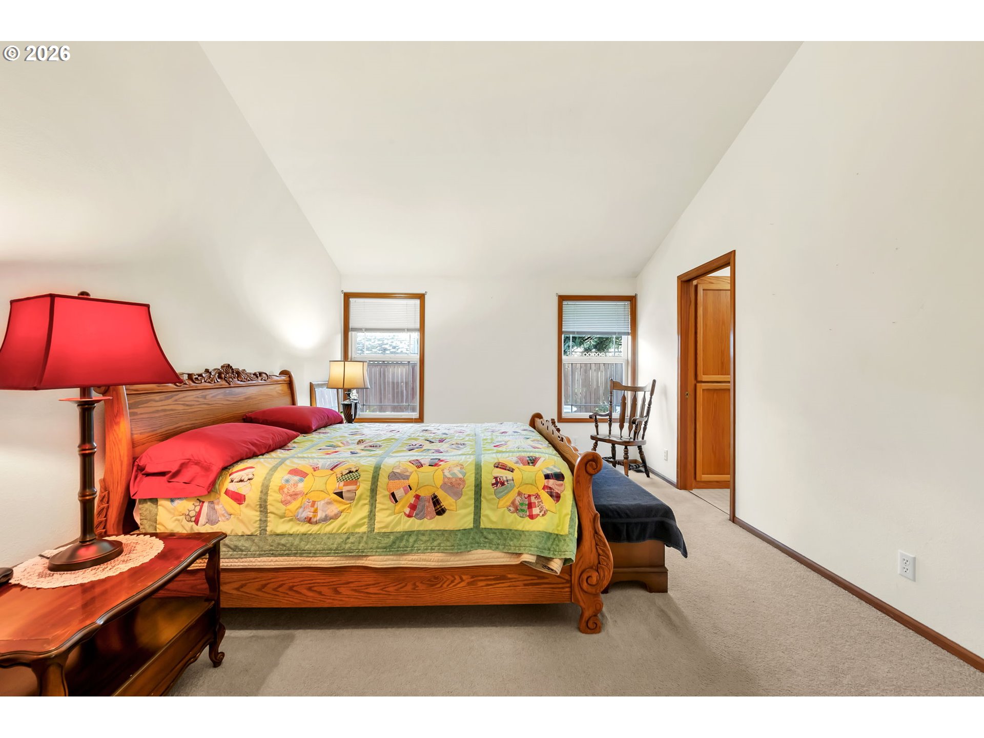 4471 Spring Meadow Avenue Eugene, OR 97404 - Photo 14 of 31 a bed room with a bed and a tv