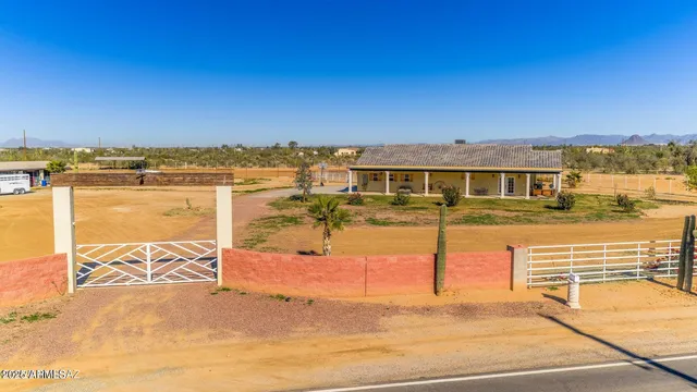 a view of a swimming pool with an ocean view