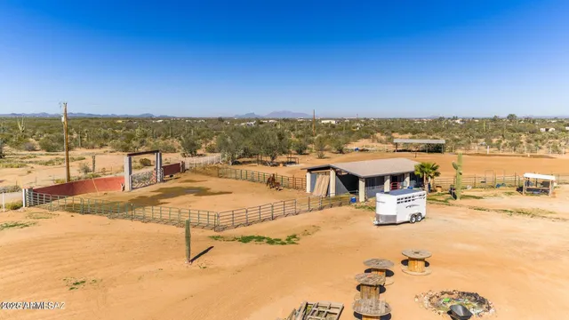 a view of a terrace with chairs
