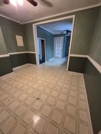 a view of empty room