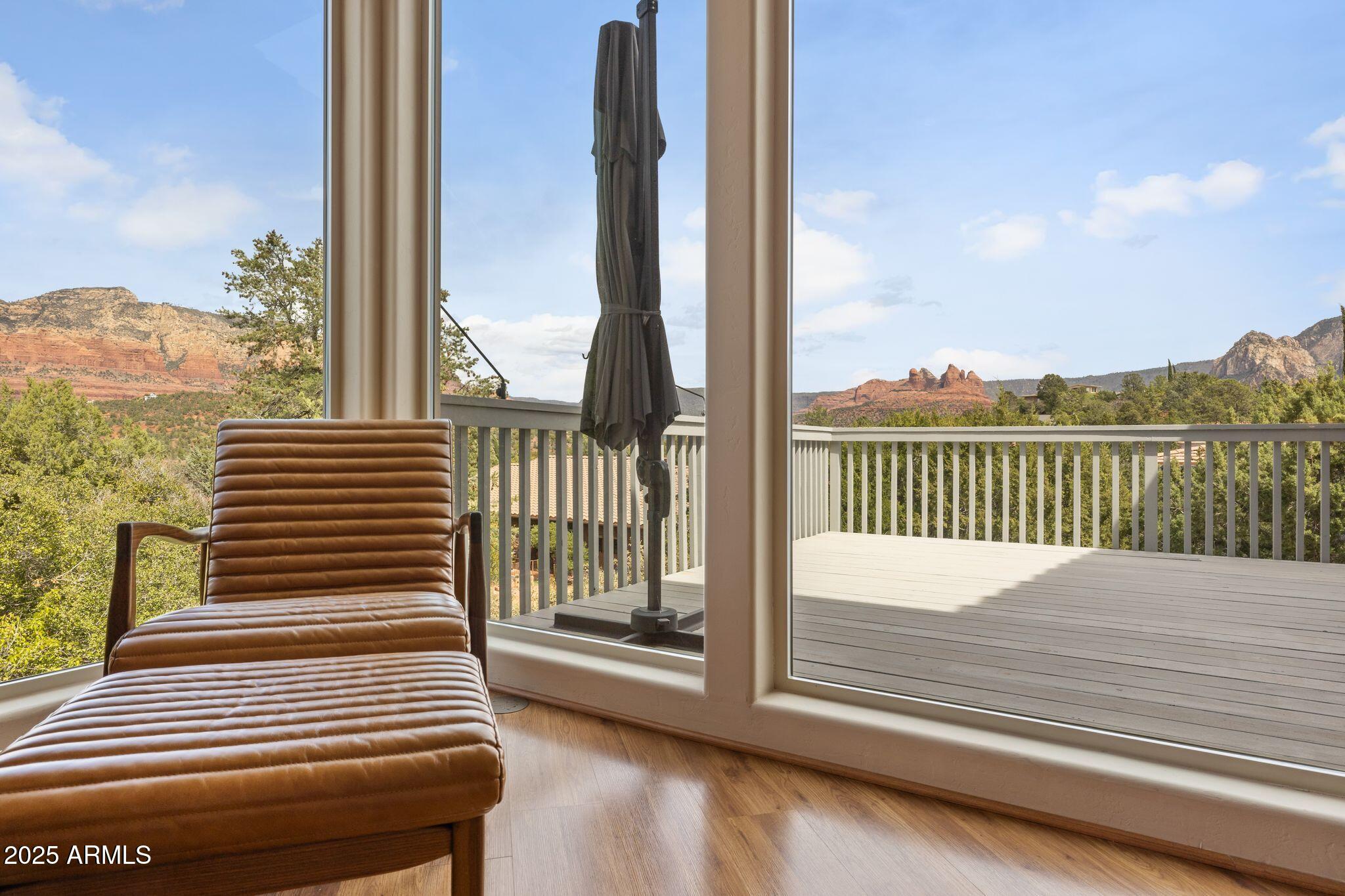 190 Rolling Hills Road Sedona, AZ 86336 - Photo 11 of 23 Master Suite #1 with Deck Access