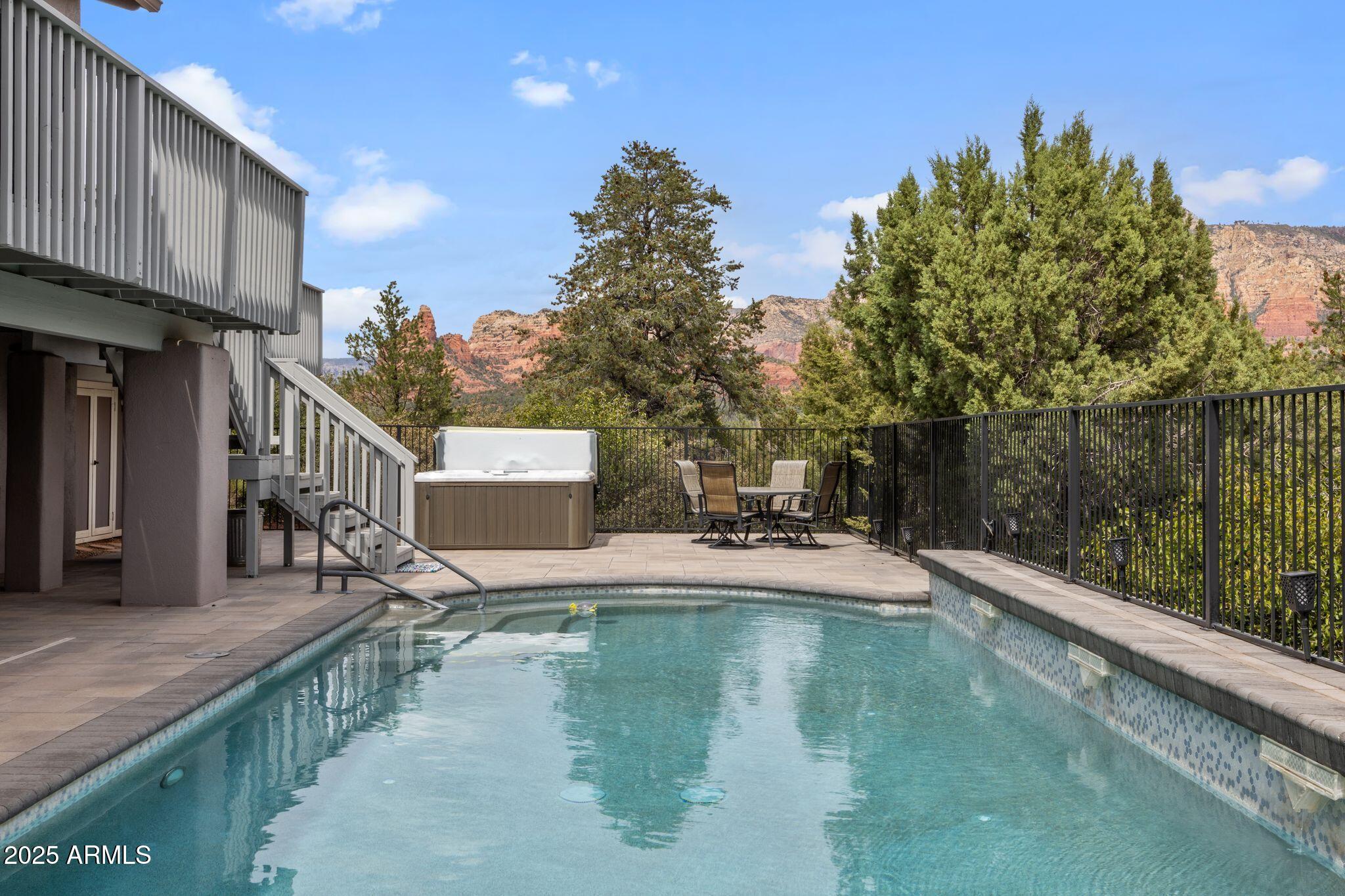190 Rolling Hills Road Sedona, AZ 86336 - Photo 22 of 23 Heated Pool