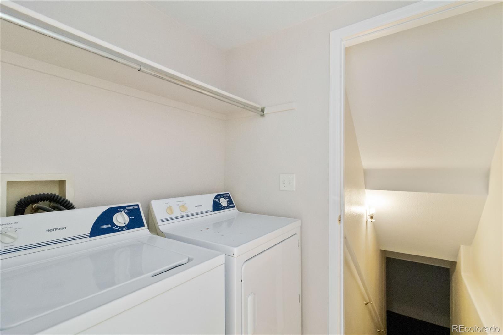 5124 Enid Way Denver, CO 80239 - Photo 35 of 47 a utility room with dryer and washer