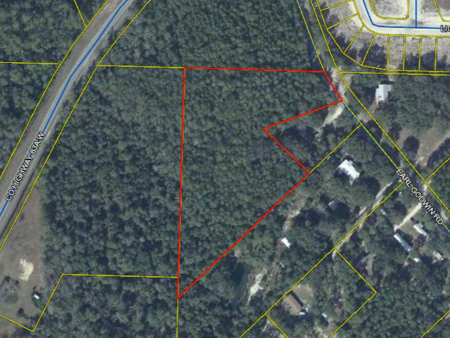 0 Earl Godwin Road Freeport, FL 32439 - Photo 9 of 9 a bird view of a house