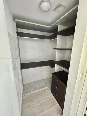 a view of walk in closet