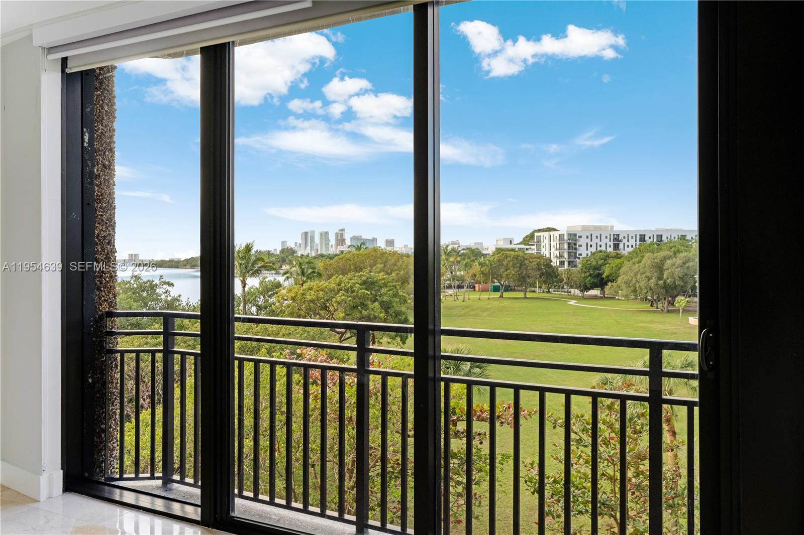 720 Northeast 69th Street, Unit 4S Miami, FL 33138 - Photo 22 of 46 a view of sky from a balcony
