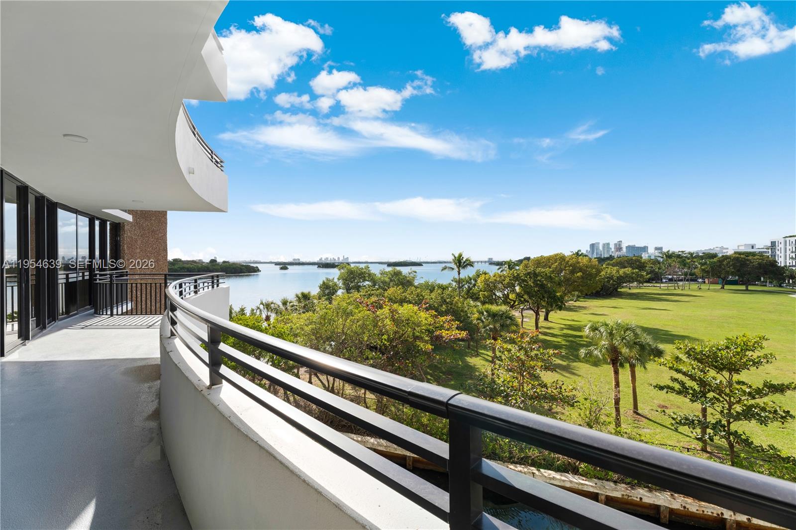 720 Northeast 69th Street, Unit 4S Miami, FL 33138 - Photo 26 of 46 a view of balcony with furniture
