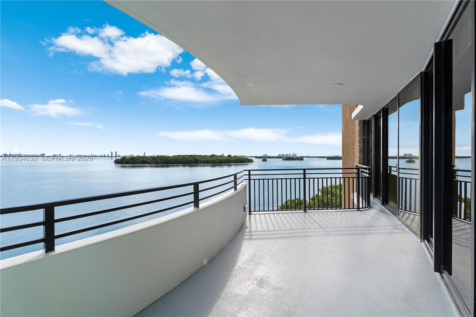 720 Northeast 69th Street, Unit 4S Miami, FL 33138 - Photo 29 of 46 a view of balcony with furniture
