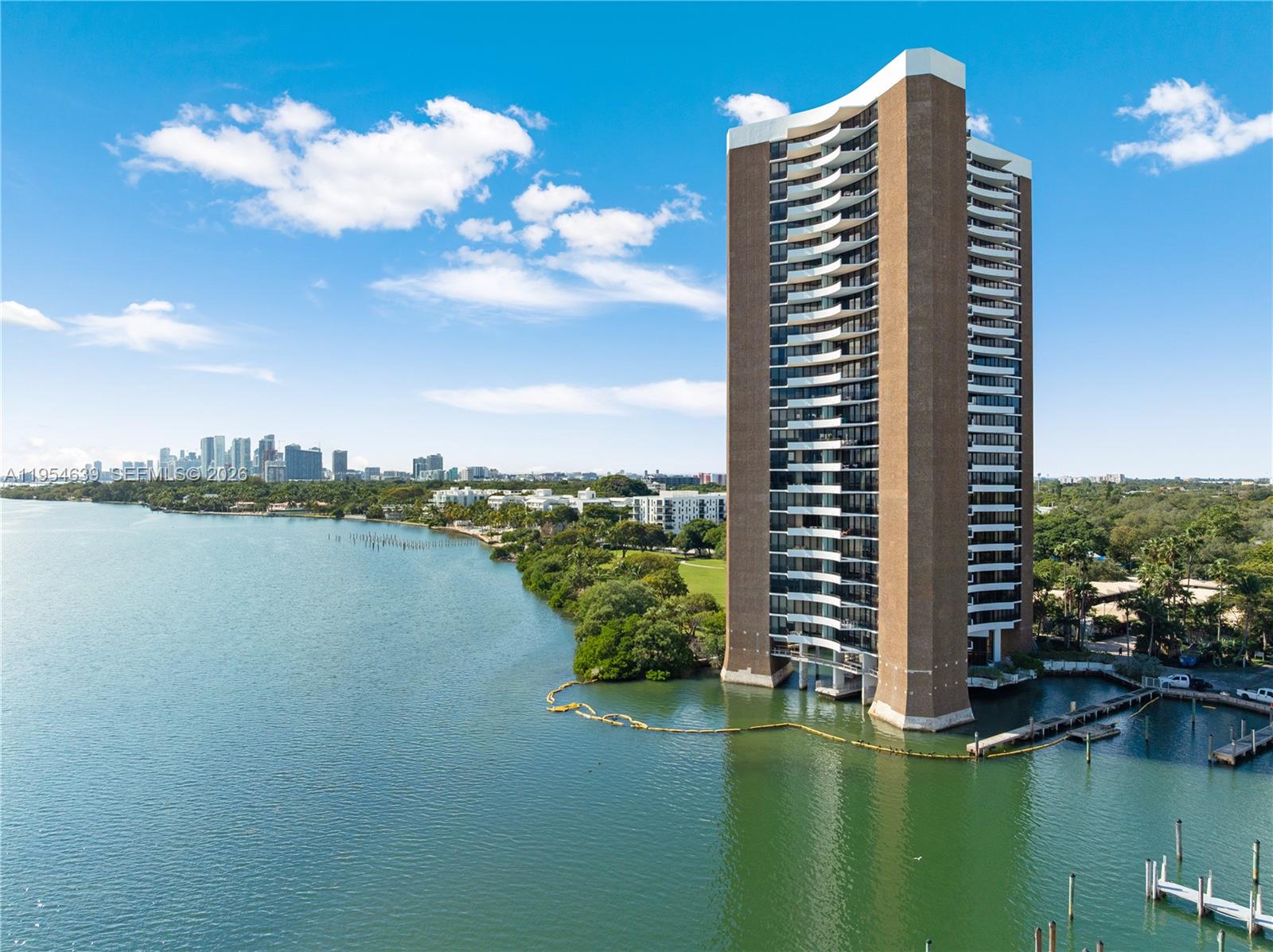 720 Northeast 69th Street, Unit 4S Miami, FL 33138 - Photo 44 of 46 a view of lake with city view