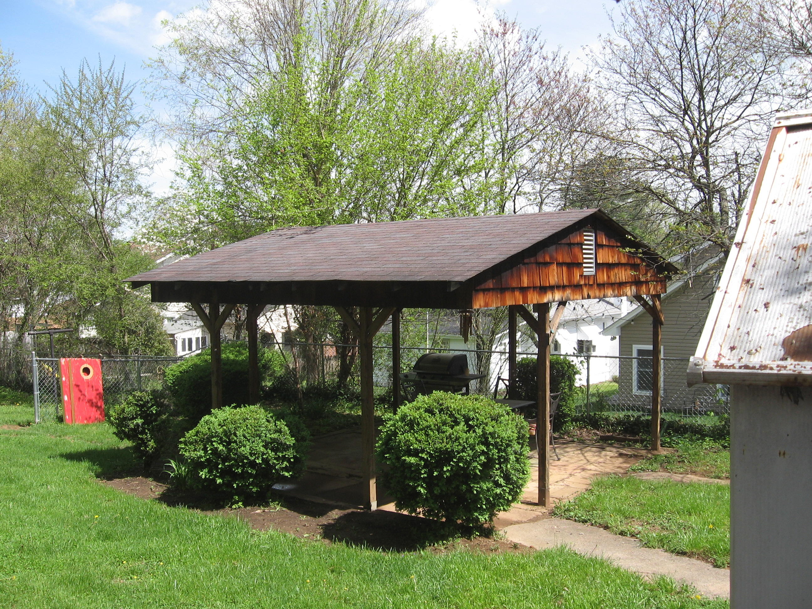 2518 Barham Road Southwest Roanoke, VA 24015 - Photo 29 of 34 Back Yard/ Pavilion