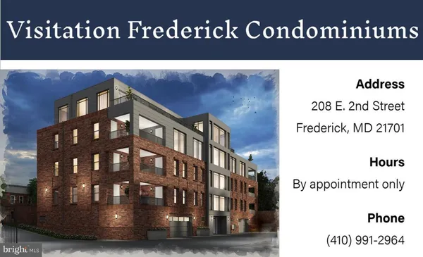 $1,749,000 | 208 2nd Street East, Unit 402, Frederick, MD 21701