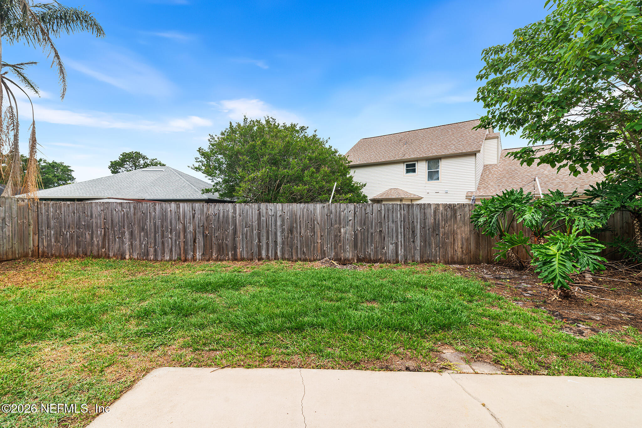 2020 Merced Court Jacksonville, FL 32224 - Photo 28 of 29 a view of backyard with wooden fence