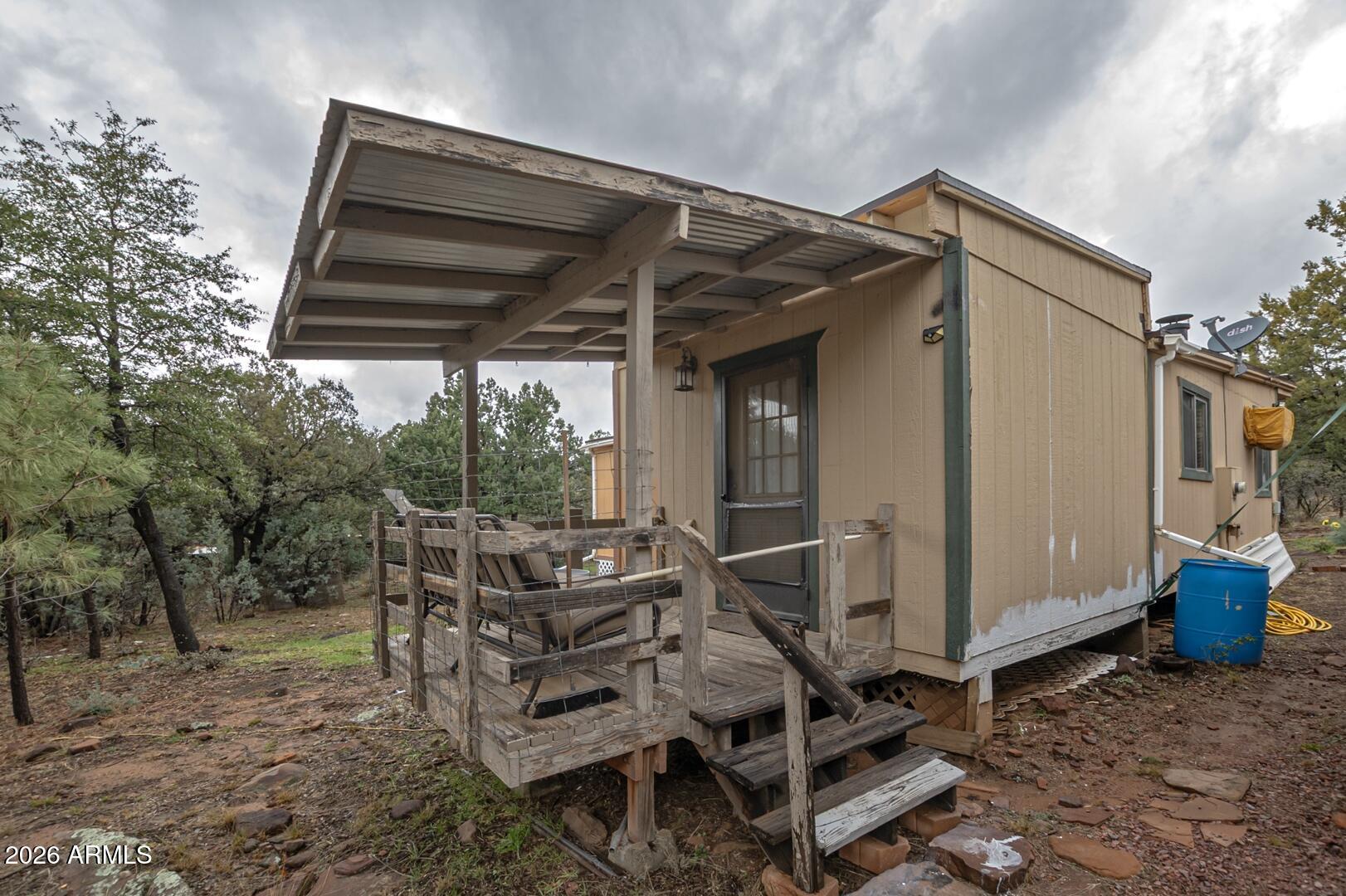 4120 North Whispering Pine Road Pine, AZ 85544 - Photo 18 of 30 a view of outdoor space yard and patio