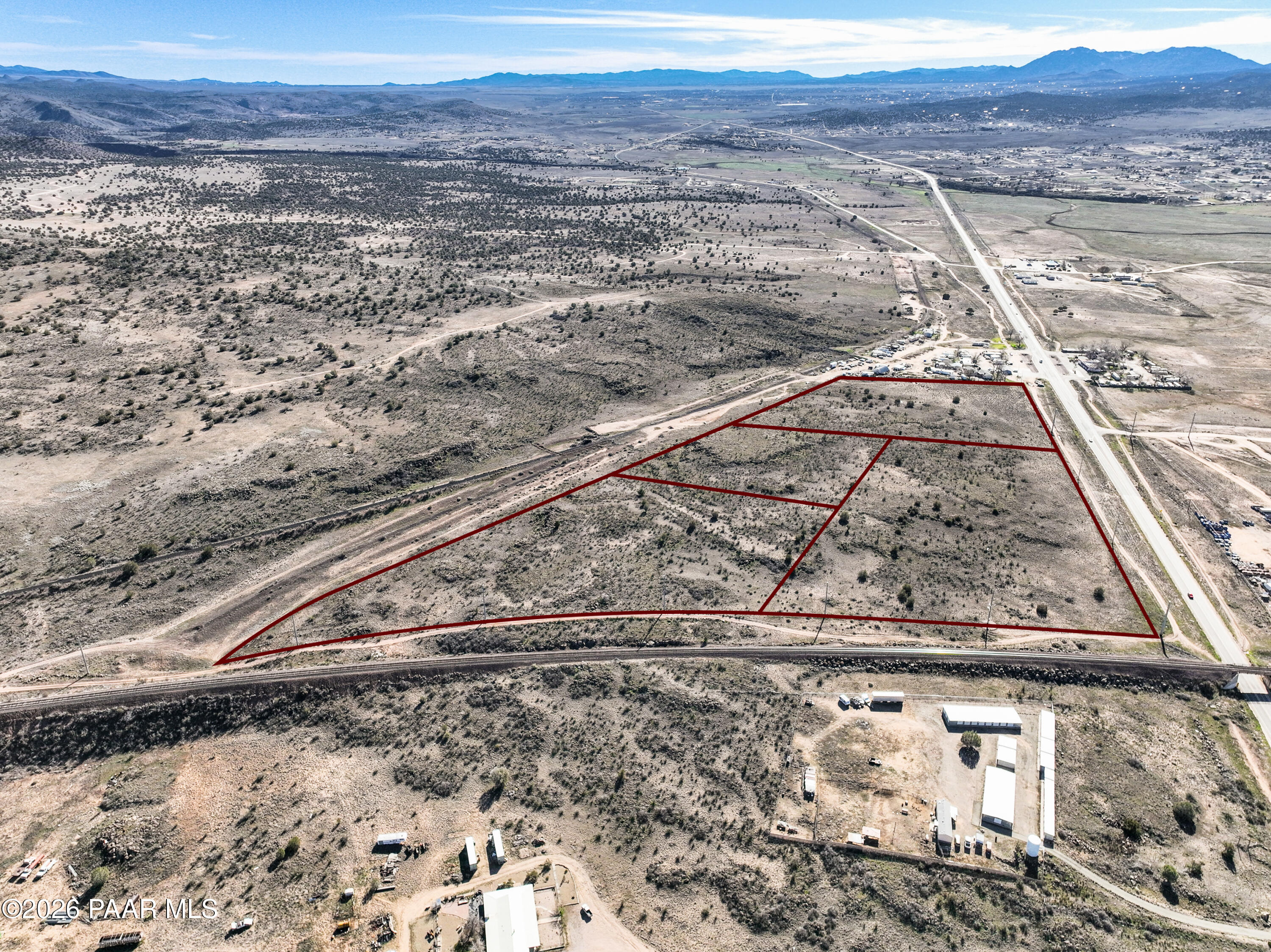 35.55 Acres N State Route 89 Paulden, AZ 86334 - Photo 6 of 12 a view of a yard with wooden floor