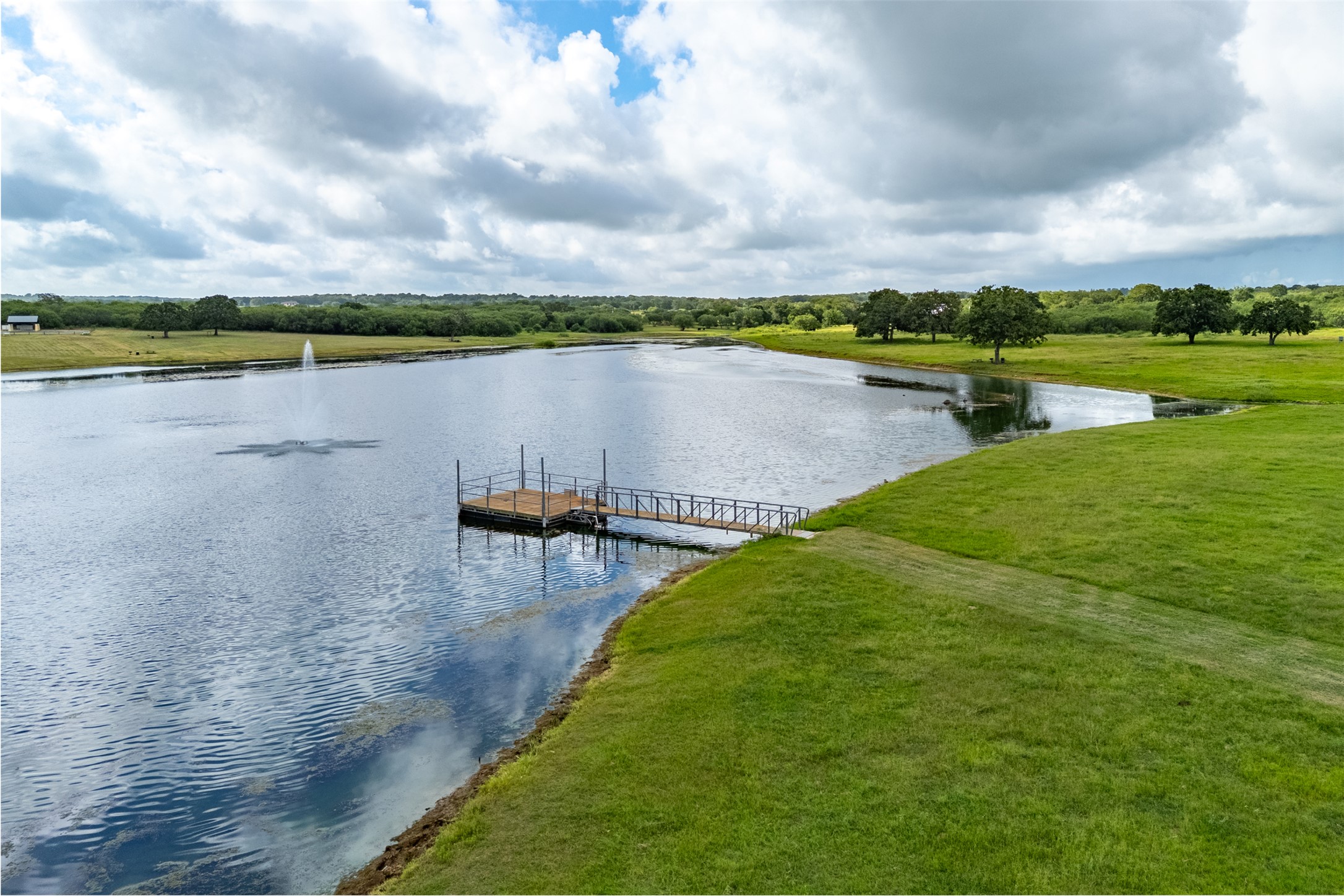 5485 County Road 249 Luling, TX 78648 - Photo 14 of 23 Water view with a boat dock
