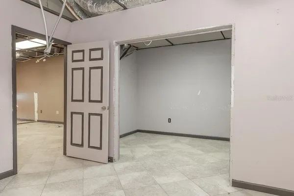 a view of a small room