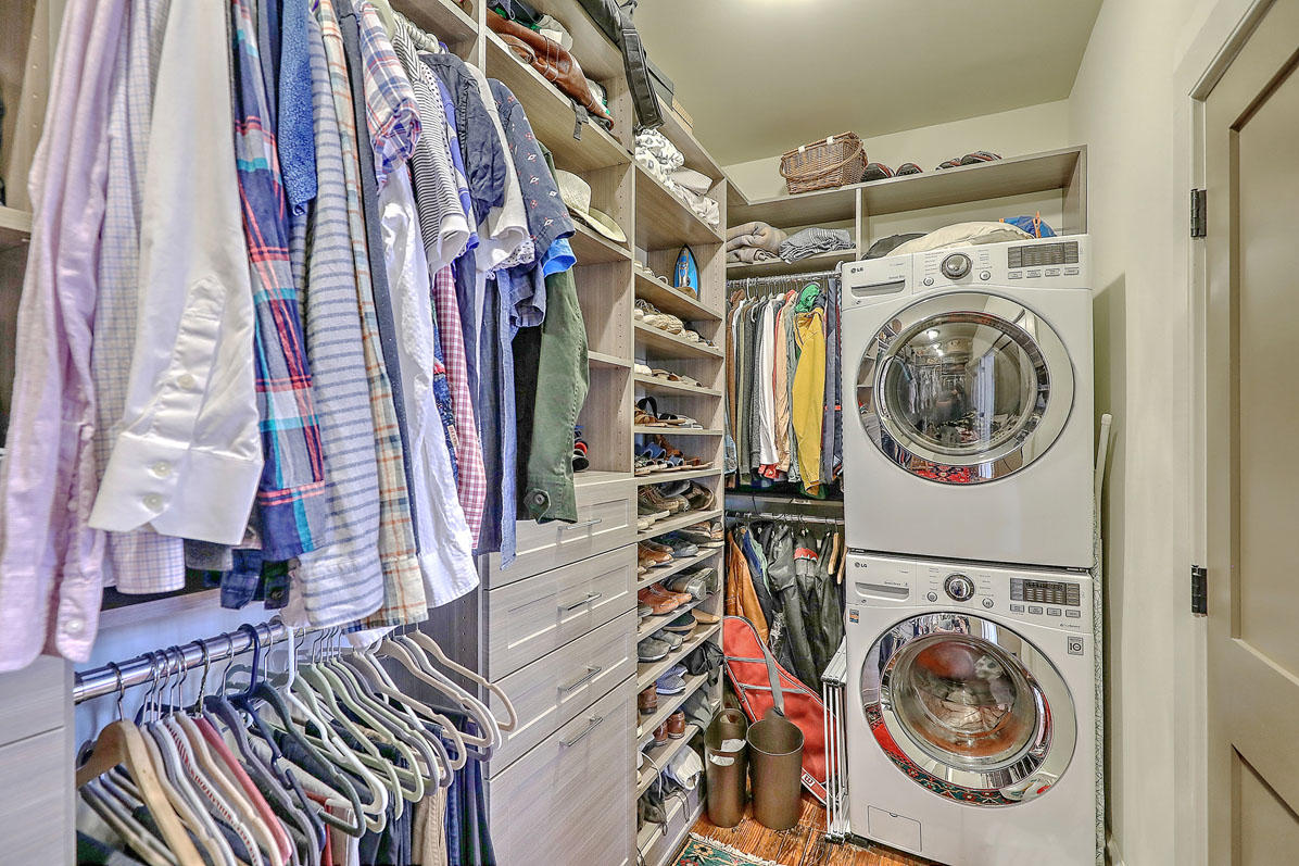 262 Coming Street Charleston, SC 29403 - Photo 20 of 30 262 Coming Street master closet, laundry