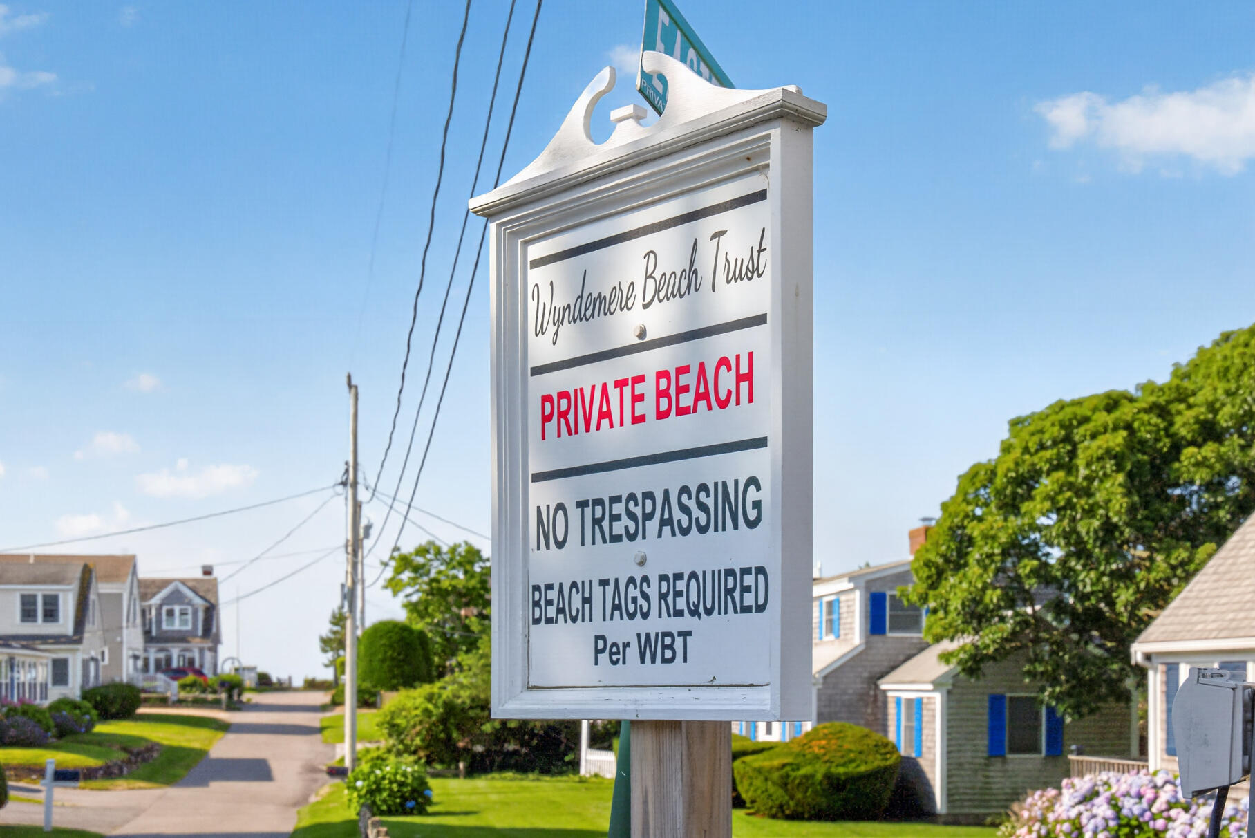 33 Harbor View Road Harwich Port, MA 02646 - Photo 46 of 50 a sign on the side of a building