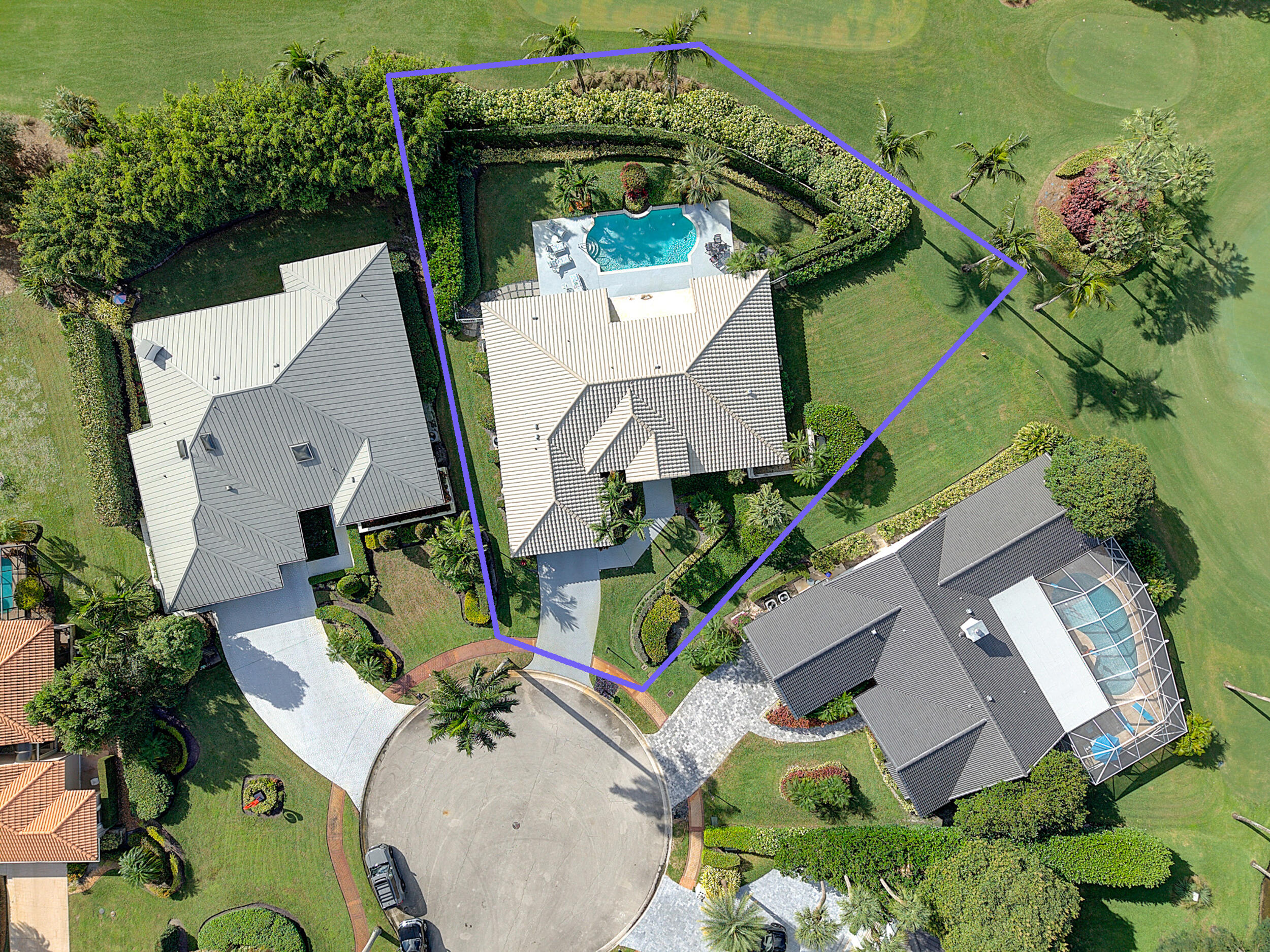 7946 Shelby Circle Boca Raton, FL 33496 - Photo 4 of 23 an aerial view of a house with outdoor space and a lake view