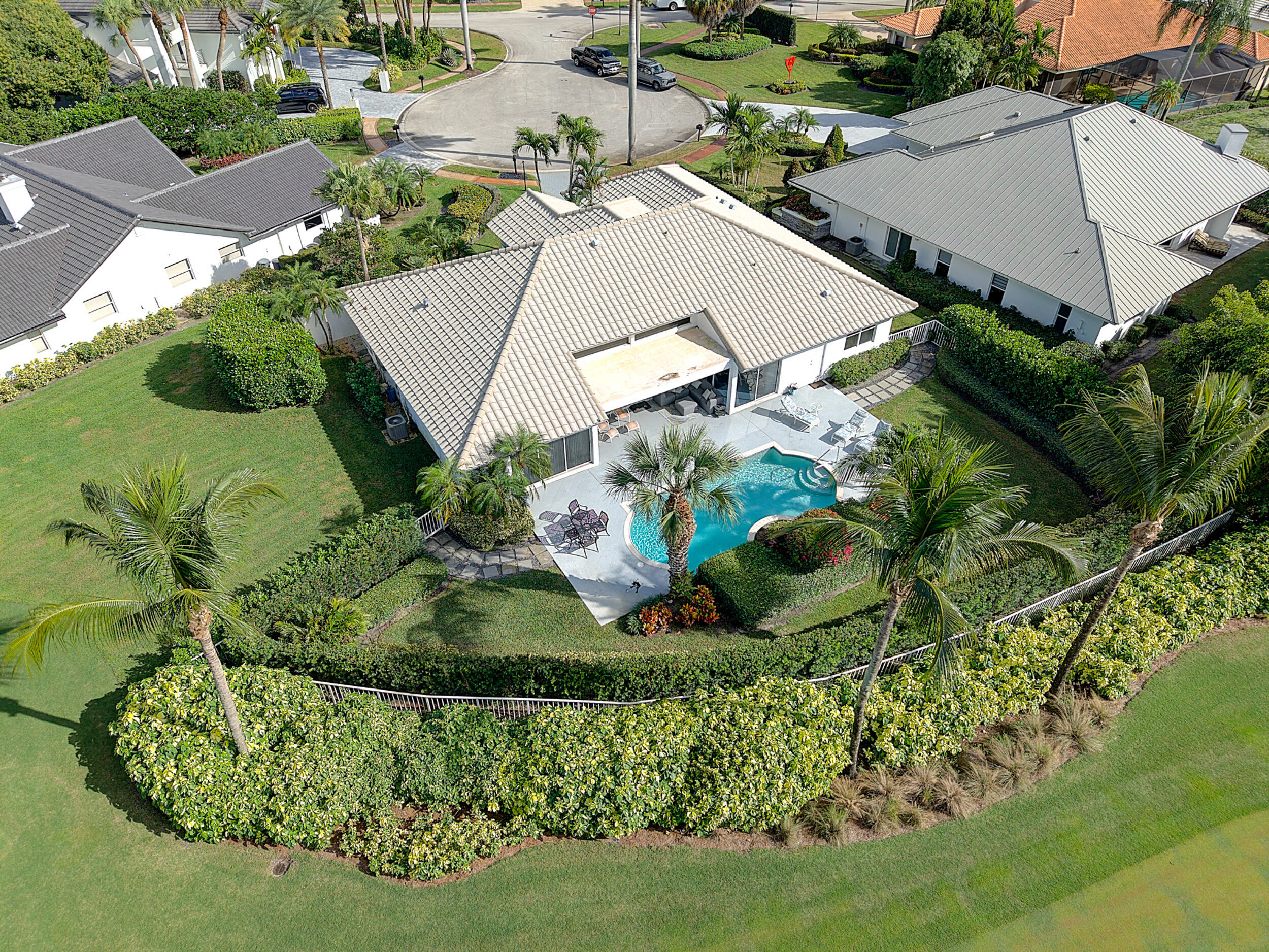7946 Shelby Circle Boca Raton, FL 33496 - Photo 5 of 23 an aerial view of a residential houses with yard