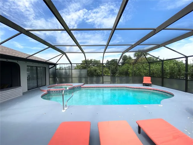 a view of outdoor space and a backyard