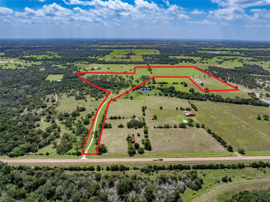 1220 Waldeck Road Ledbetter, TX 78946 - Photo 4 of 14 an aerial view of a city