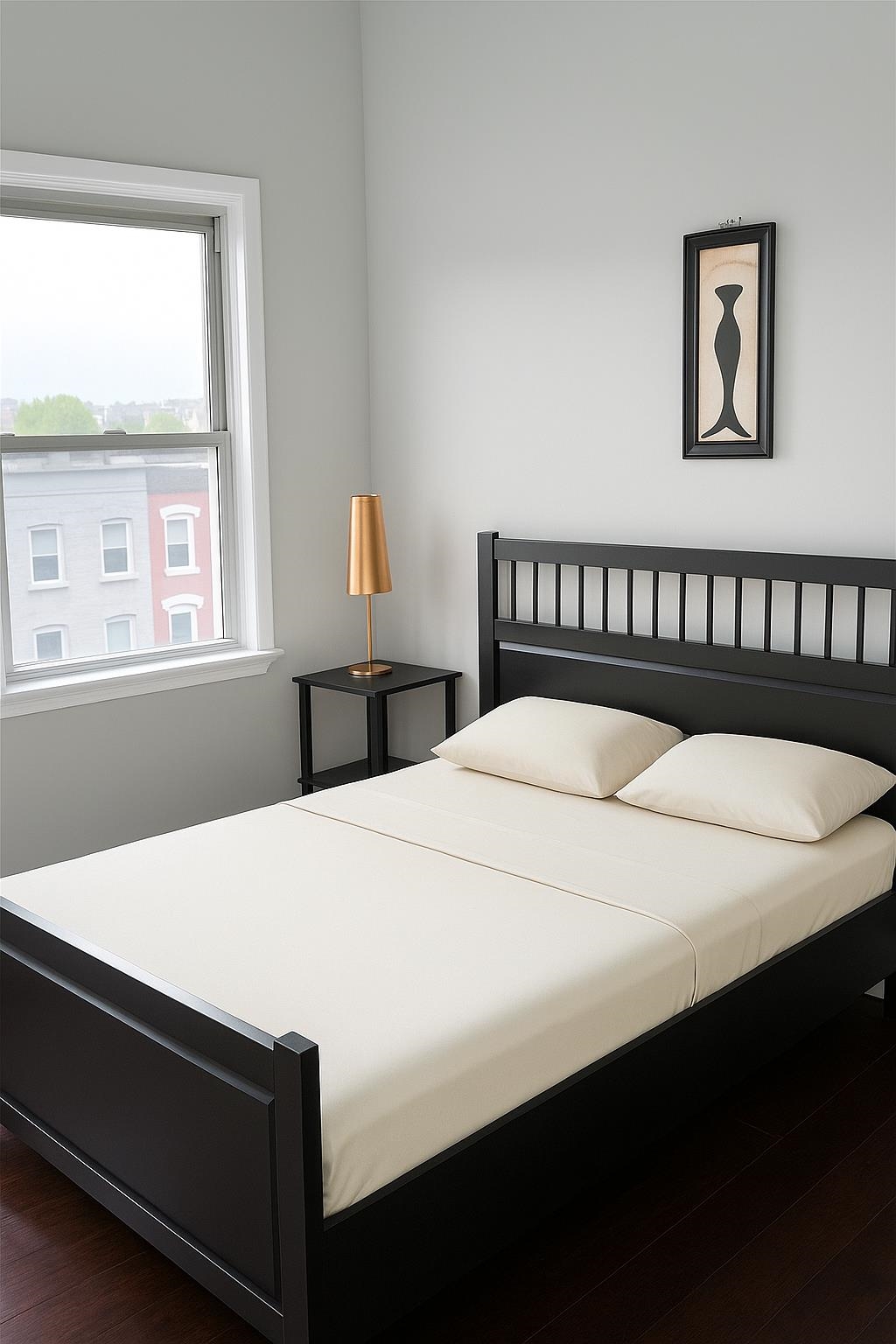 509 Washington Street, Unit 3 Hoboken, NJ 07030 - Photo 4 of 17 a bedroom with a bed and a window