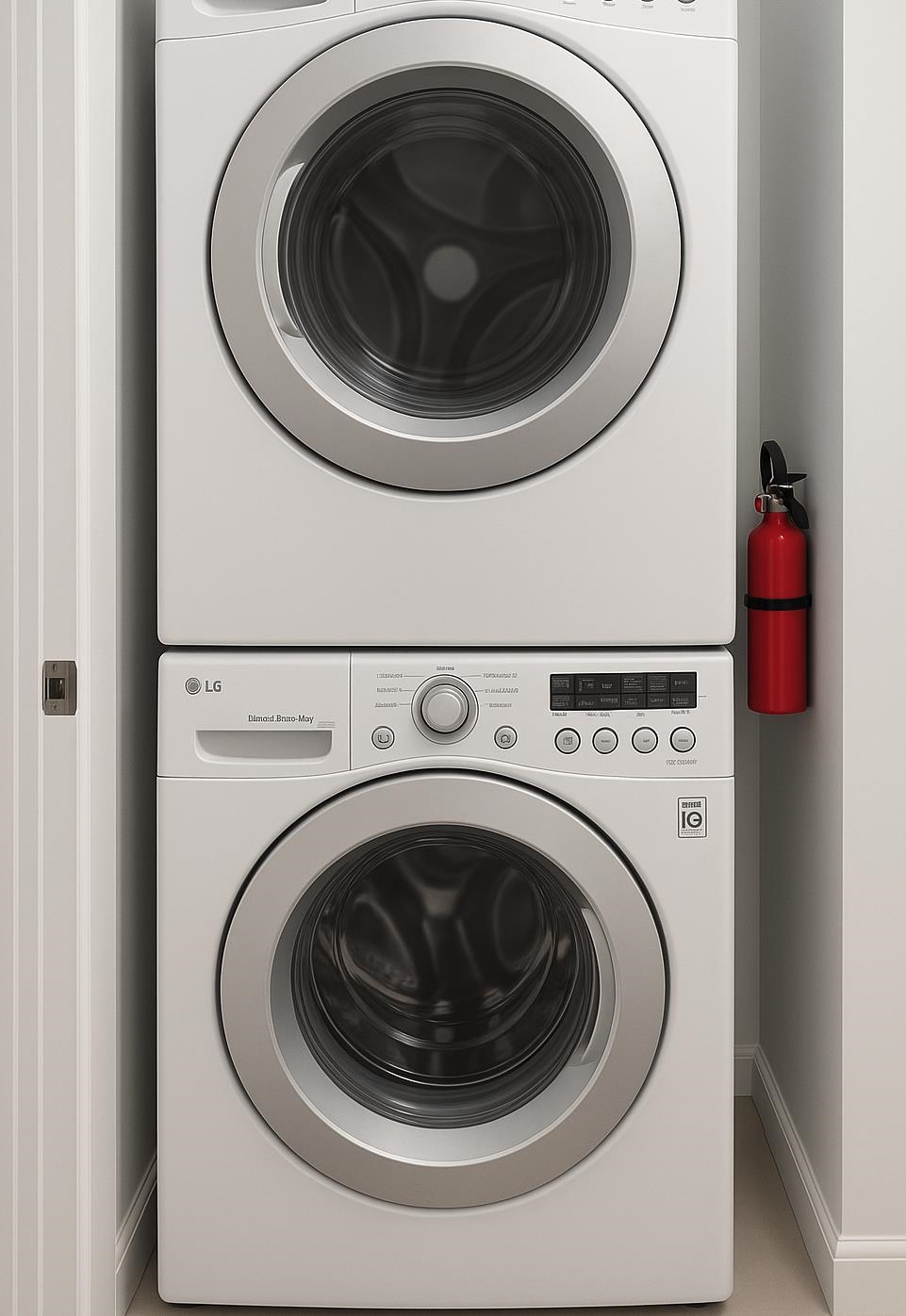 509 Washington Street, Unit 3 Hoboken, NJ 07030 - Photo 10 of 17 a utility room with dryer and washer