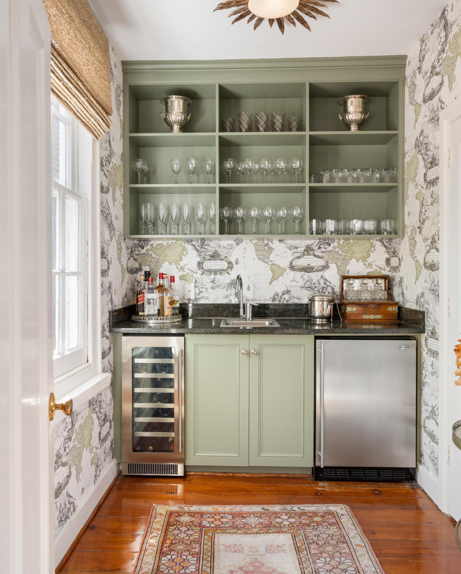 92 Tradd Street Charleston, SC 29401 - Photo 27 of 63 Wet Bar off drawing room