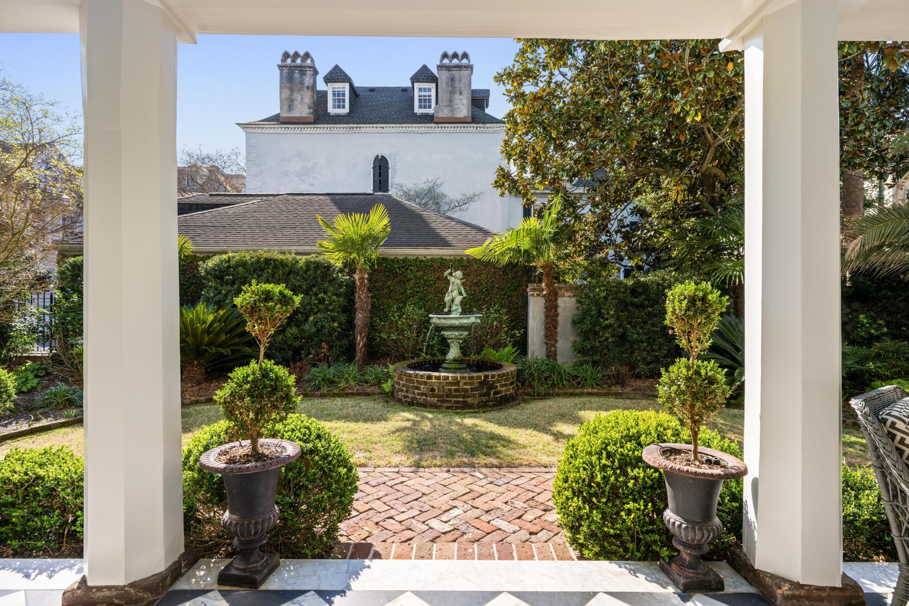 92 Tradd Street Charleston, SC 29401 - Photo 6 of 63 View of Fountain