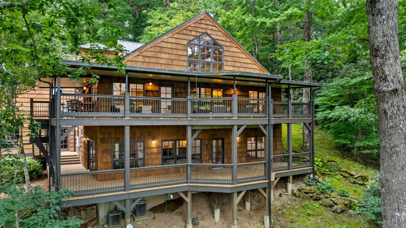 781 Hudson Road Highlands, NC 28741 - Photo 2 of 43 Open and covered decks
