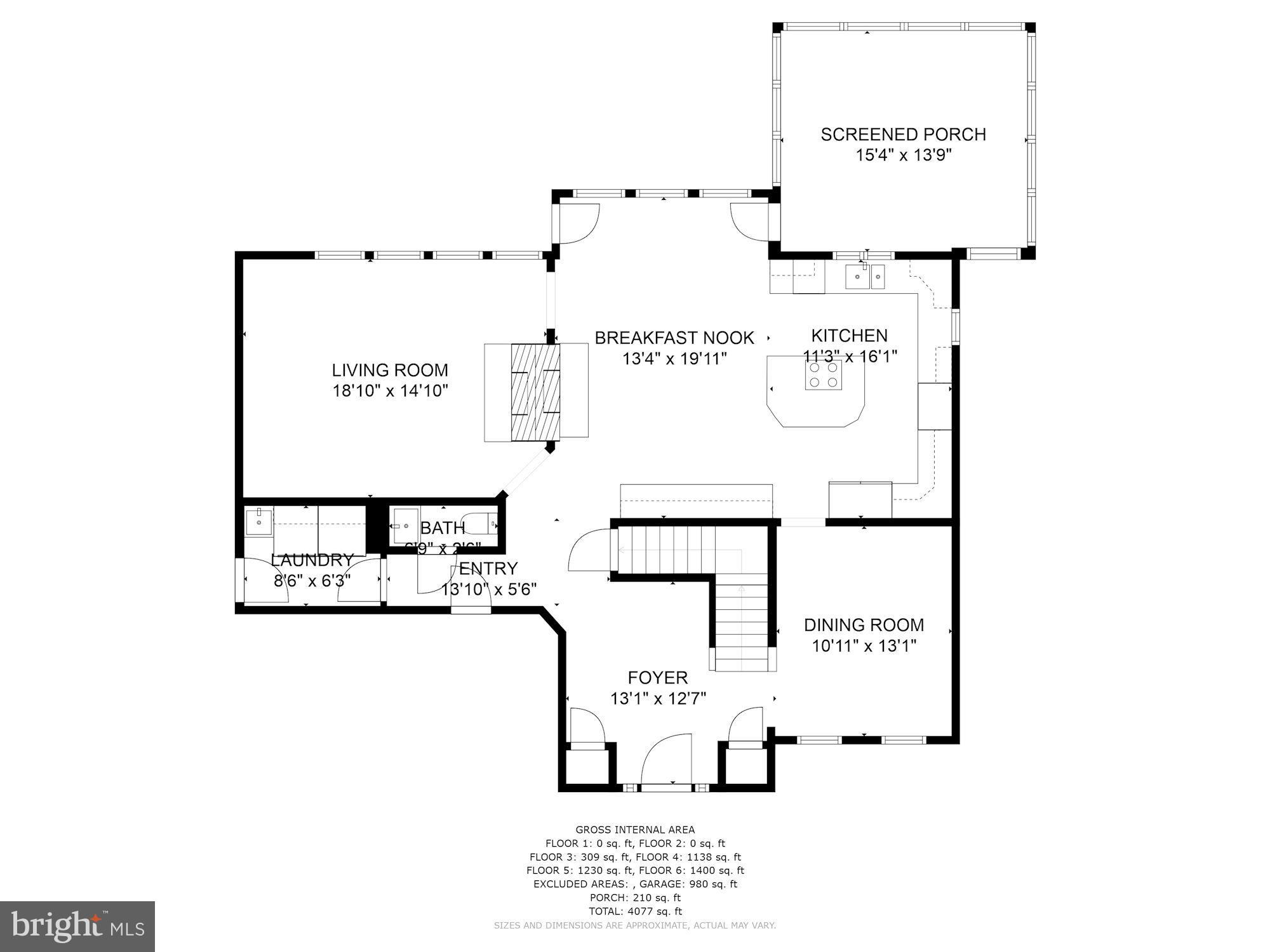 604 Glenmeade Circle Purcellville, VA 20132 - Photo 52 of 54 Main level floor plan