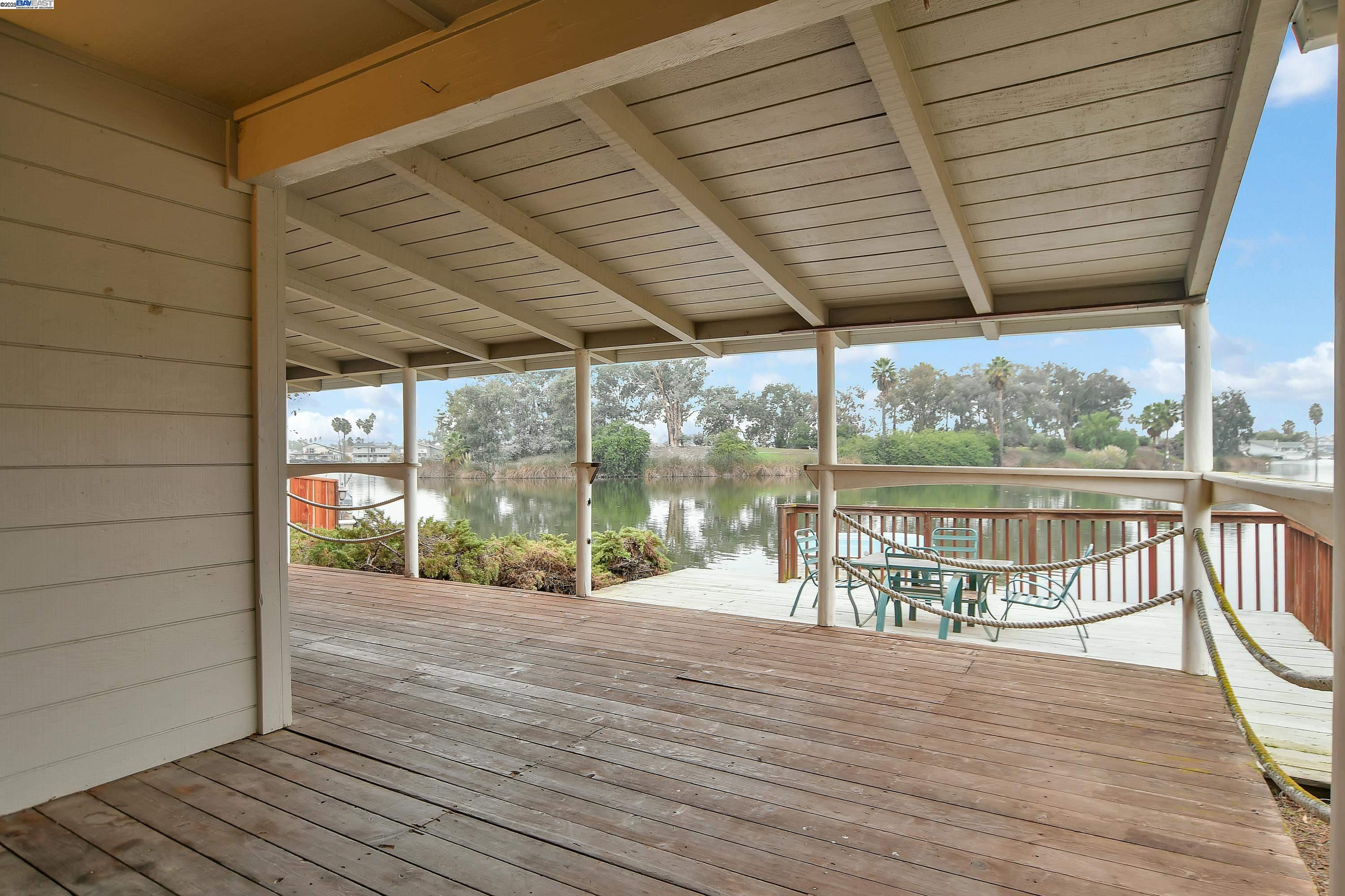 1402 Willow Lake Road Discovery Bay, CA 94505 - Photo 24 of 33 a view of a deck with wooden floor and outdoor space