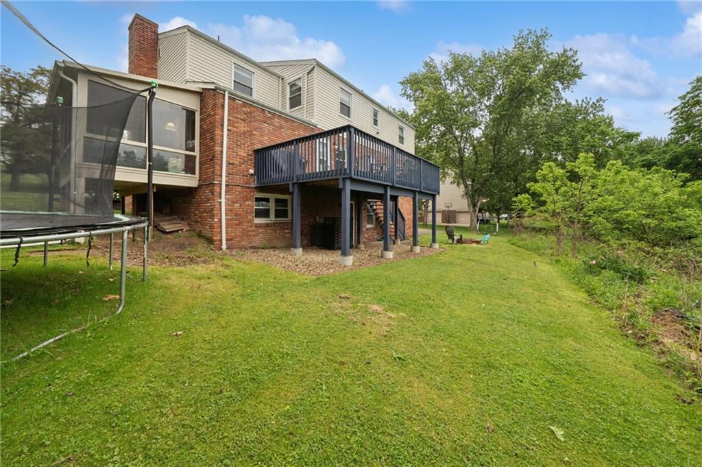 105 Hidden Valley Road Monroeville, PA 15146 - Photo 35 of 40 Deck and Yard.