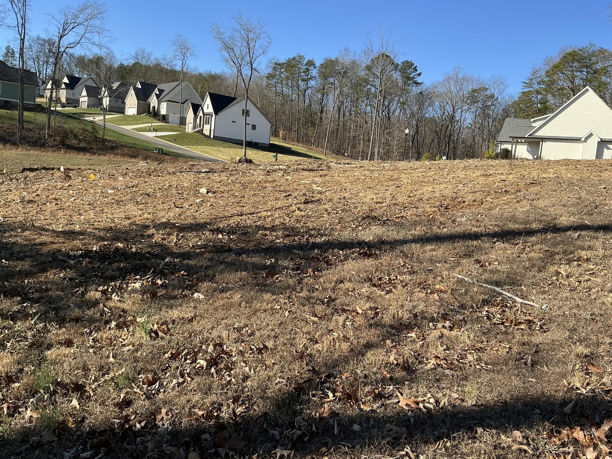 0 Frontage Road Northwest Cleveland, TN 37312 - Photo 5 of 8 a view of a yard with wooden fence