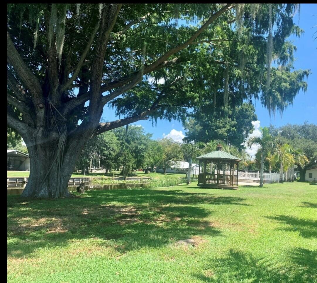 3203 Southeast 29th Lane, Unit 4 Okeechobee, FL 34974 - Photo 6 of 14 a view of a park with large trees
