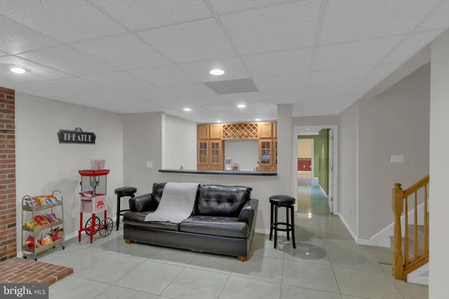 a view of a house with a outdoor space and garage