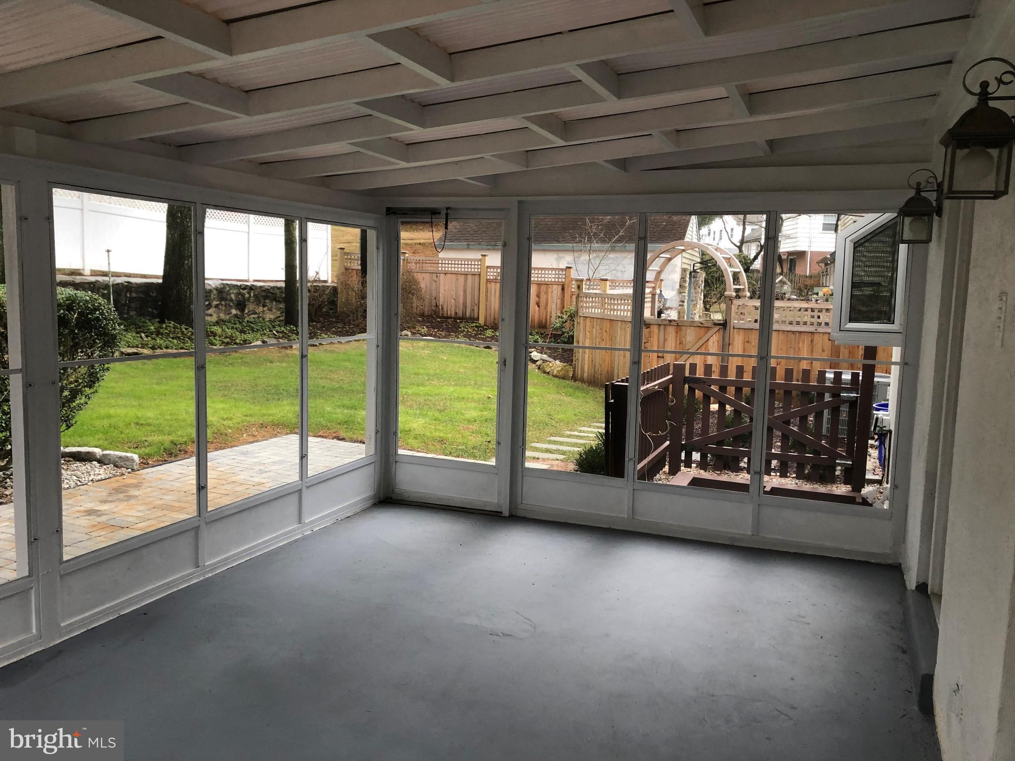 513 Ellis Road Havertown, PA 19083 - Photo 32 of 37 Screened Porch
