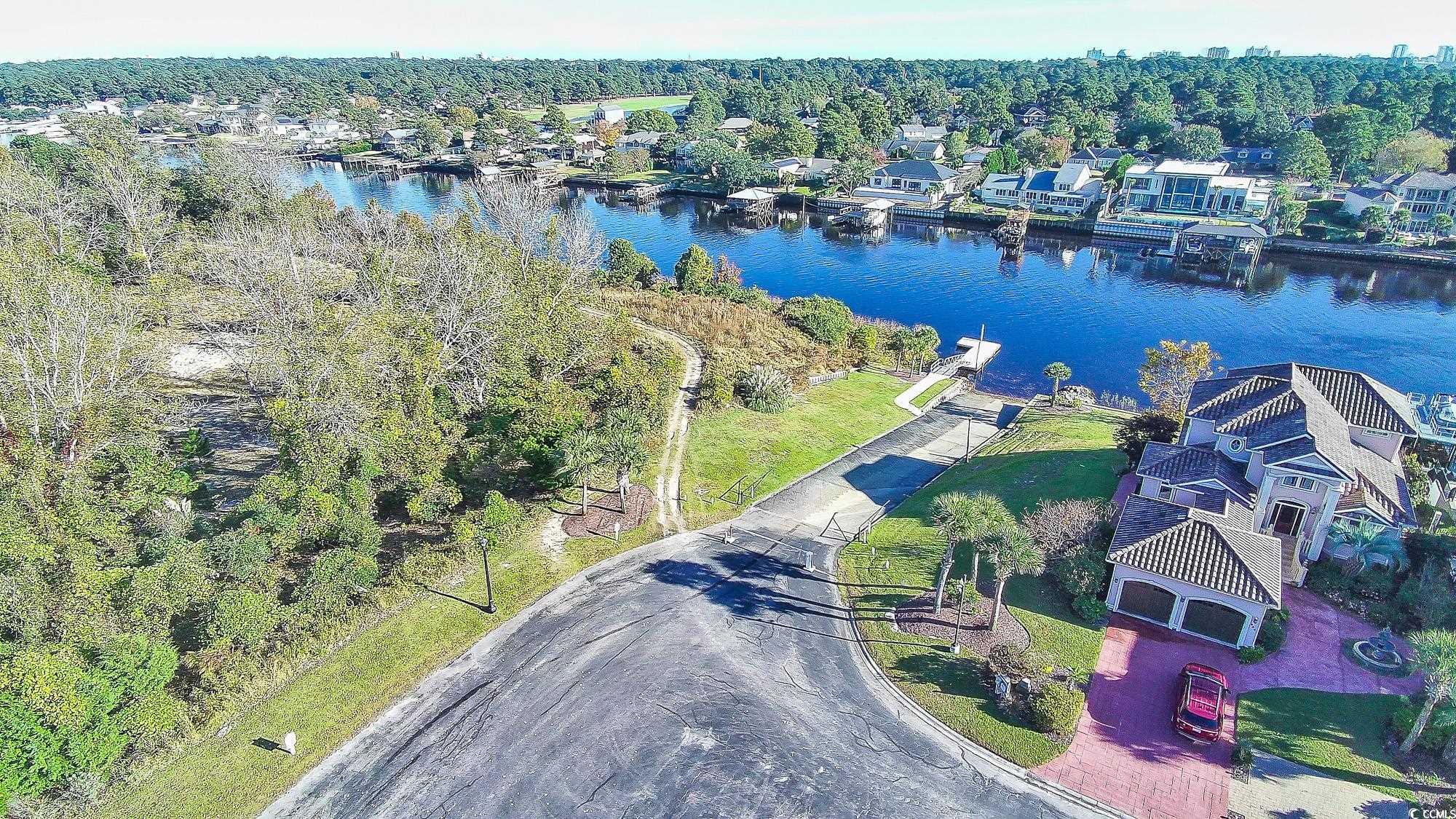 998 Shipmaster Avenue Myrtle Beach, SC 29579 - Photo 40 of 40 Aerial view of residential area with a nearby body of water