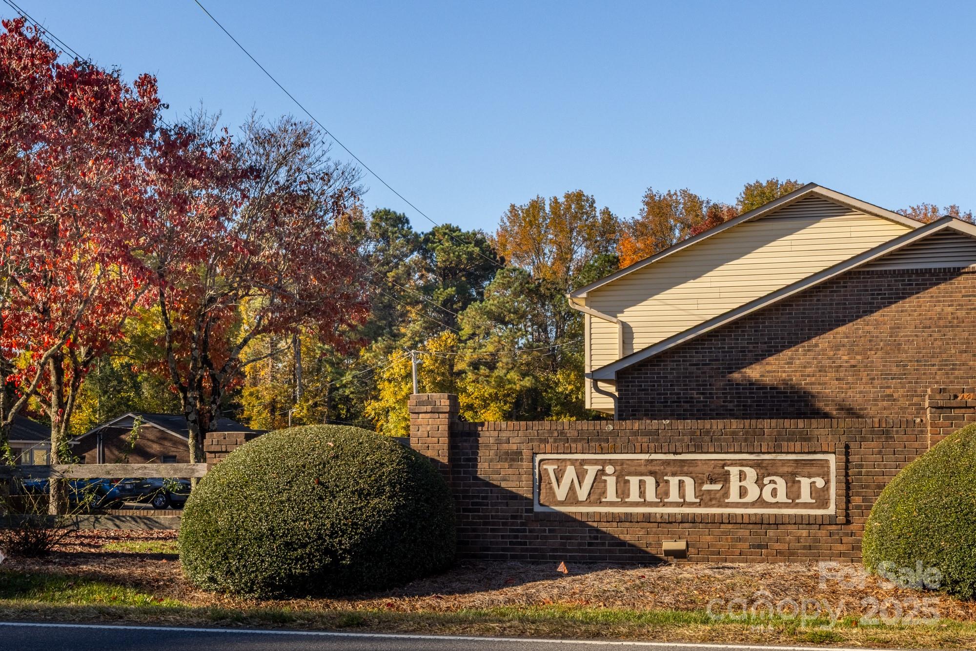 a view of street with large trees