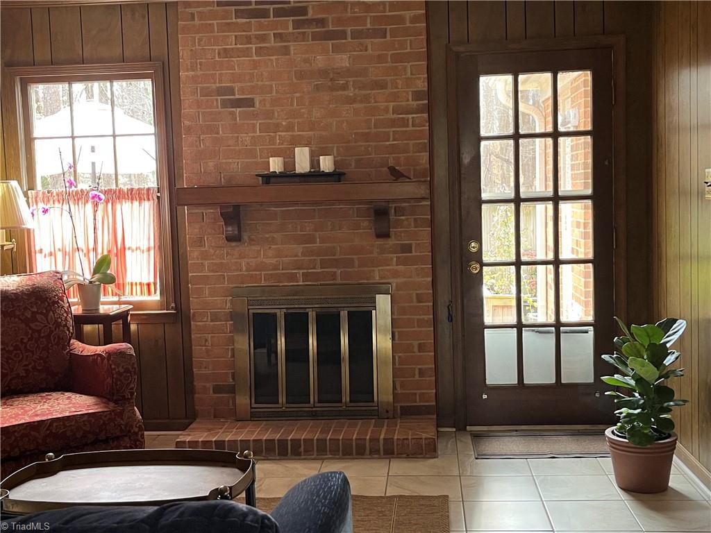 4931 Tower Road Greensboro, NC 27410 - Photo 14 of 34 Cozy Snug with fire place