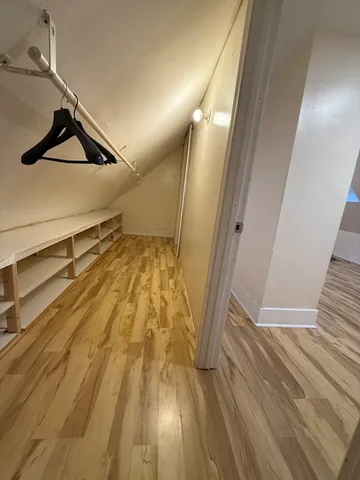 a view of wooden floor