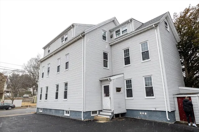 a view of a white house