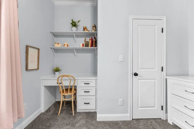a view of workspace with furniture