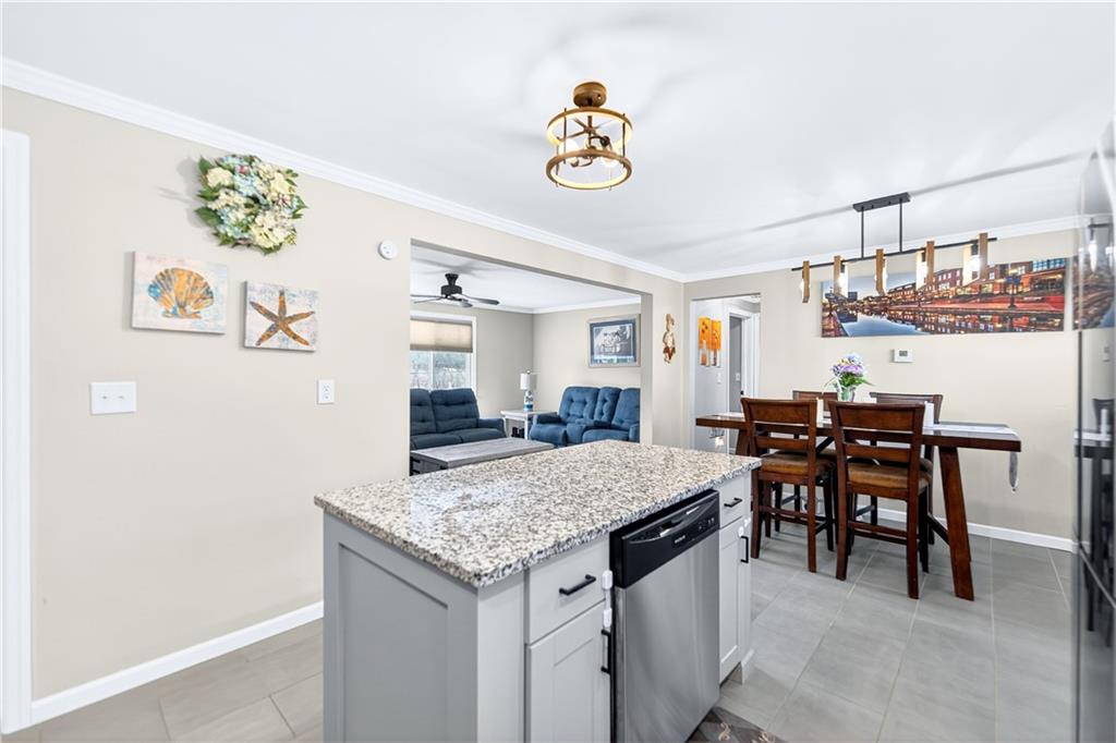 1245 Rostraver Road Belle Vernon, PA 15012 - Photo 11 of 33 GREAT CENTER ISLAND FOR WORKING SPACE~