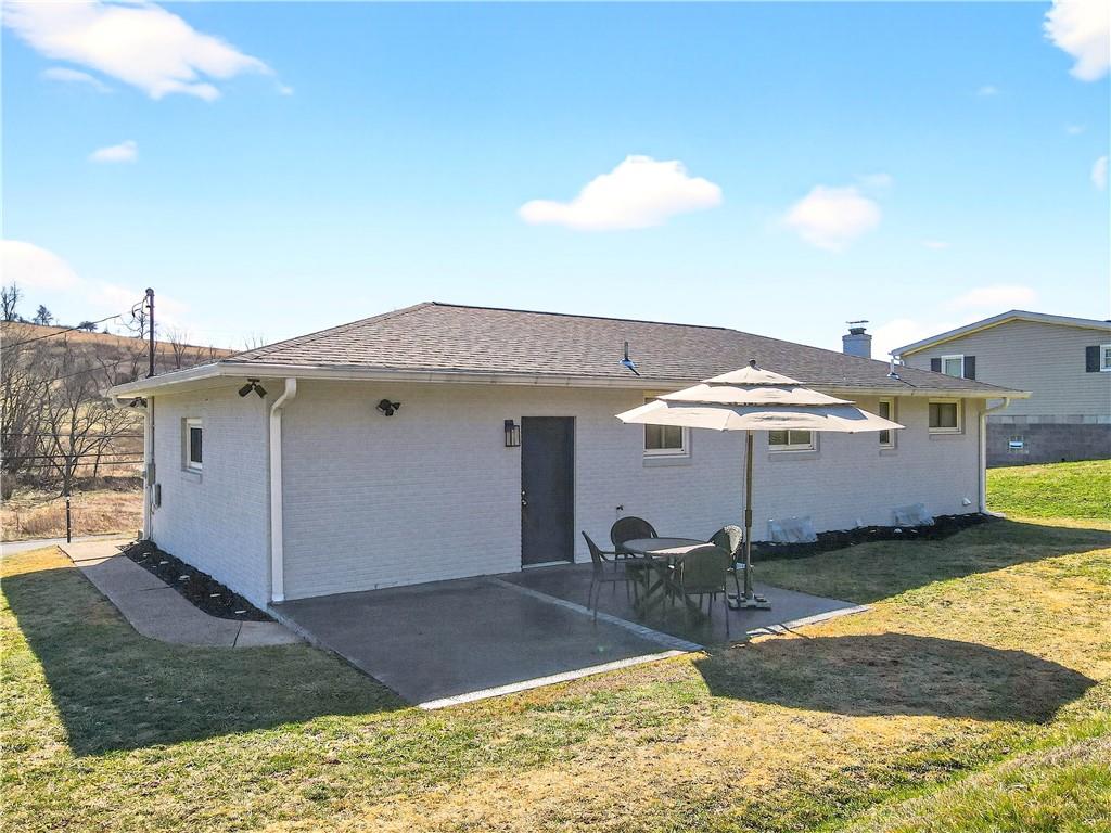 1245 Rostraver Road Belle Vernon, PA 15012 - Photo 27 of 33 BACK OF HOME AND PATIO~