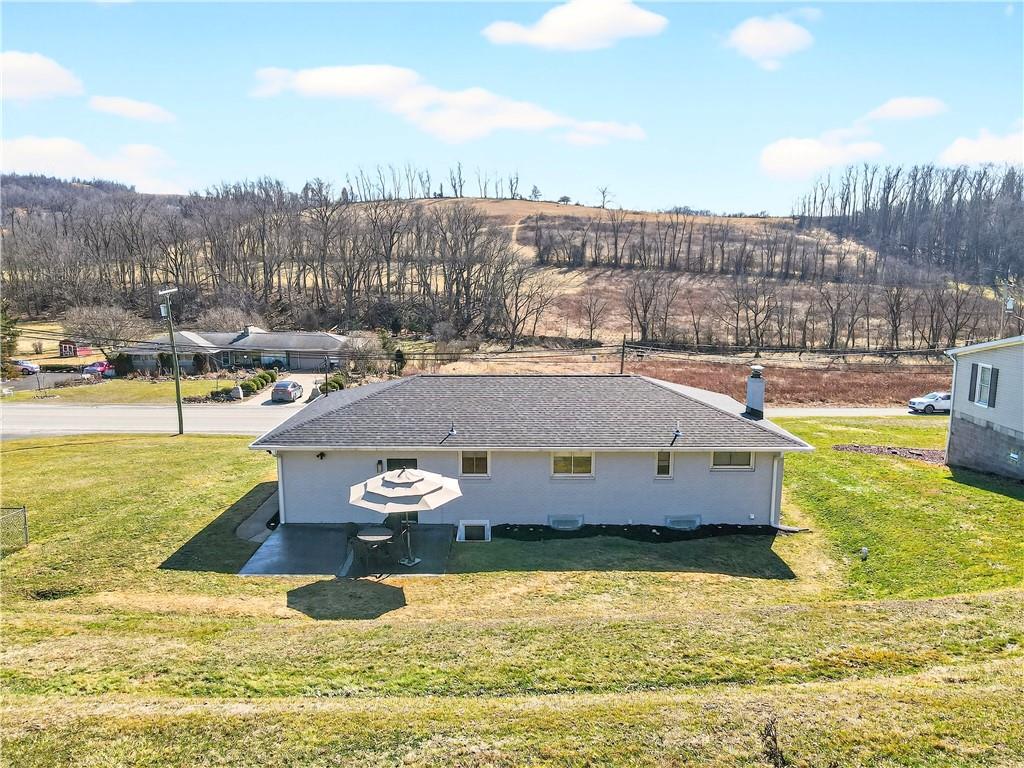 1245 Rostraver Road Belle Vernon, PA 15012 - Photo 29 of 33 REAR VIEW OF HOME AND VIEWS~