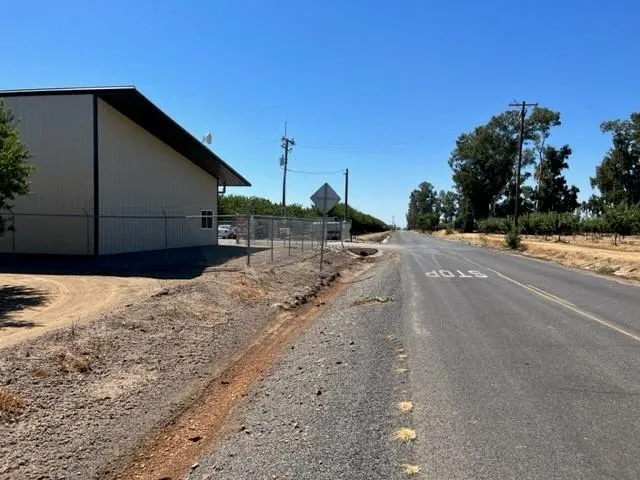 a view of car parked in front of building